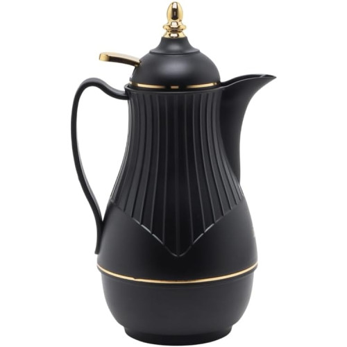 Luxury Vacuum Insulated Arabic Dallah Thermos 1L Elegant Coffee & Tea Server - A1-131