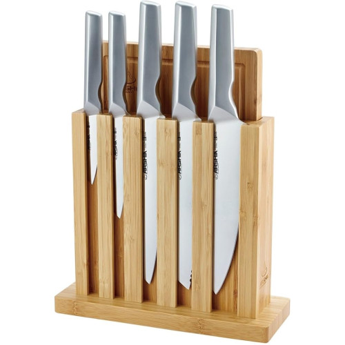 Arshia 7-piece Knife Set with Wooden Stand KS112-3546