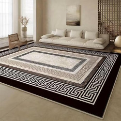 Area Rugs Cover Indoor Outdoor 3D Design Non-Slip Grain Dots Backing 160 * 230cm Perfect for Living Room Bedroom Dining Room Carpet Cover (carpet 7)